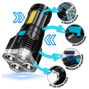 Lanterna Tática PowerLight de LED | 4 , 5 e 9 LEDS | Potência e Resistência
