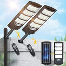 Luminária Externa LED Solar para Chácaras, Quintal, Comércio e Ruas - Parede ou Poste