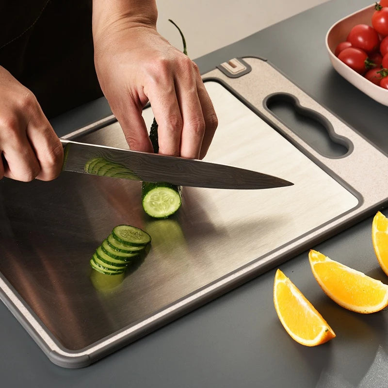 Tábua de Cozinha Titanium  | Multifuncional, Antibacteriana e Antisujeira