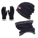 Kit Inverno Touca Cachecol Peluciados + Luvas