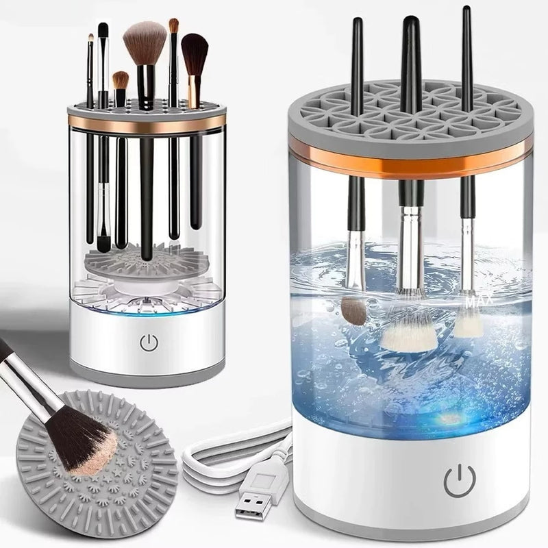 Limpador de Pincel de Maquiagem Elétrico – CleanBrush®