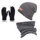 Kit Inverno Touca Cachecol Peluciados + Luvas