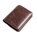 Carteira de Couro BANYANU™ com Proteção RFID Antifurto