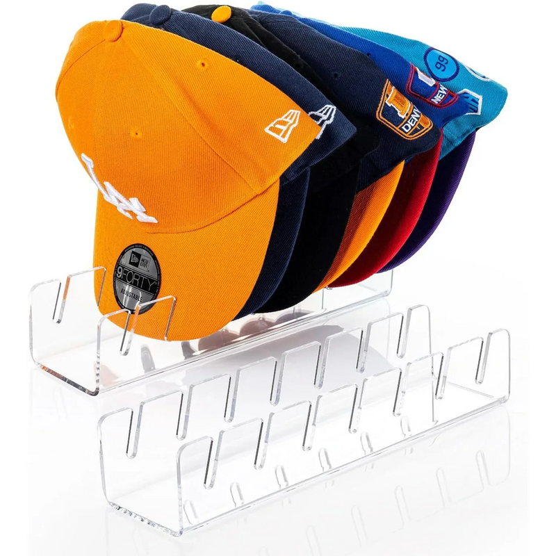 CapRack Pro Suporte de Acrílico para Bonés e Chapéus