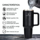 Copo Térmico 1200ml Aço Inoxidável - Garrafa Térmica com Canudo