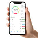 Balança Digital de Bioimpedância com Bluetooth e Aplicativo Fitness