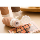 Kit 4 Frascos de Silicone Para Viagem