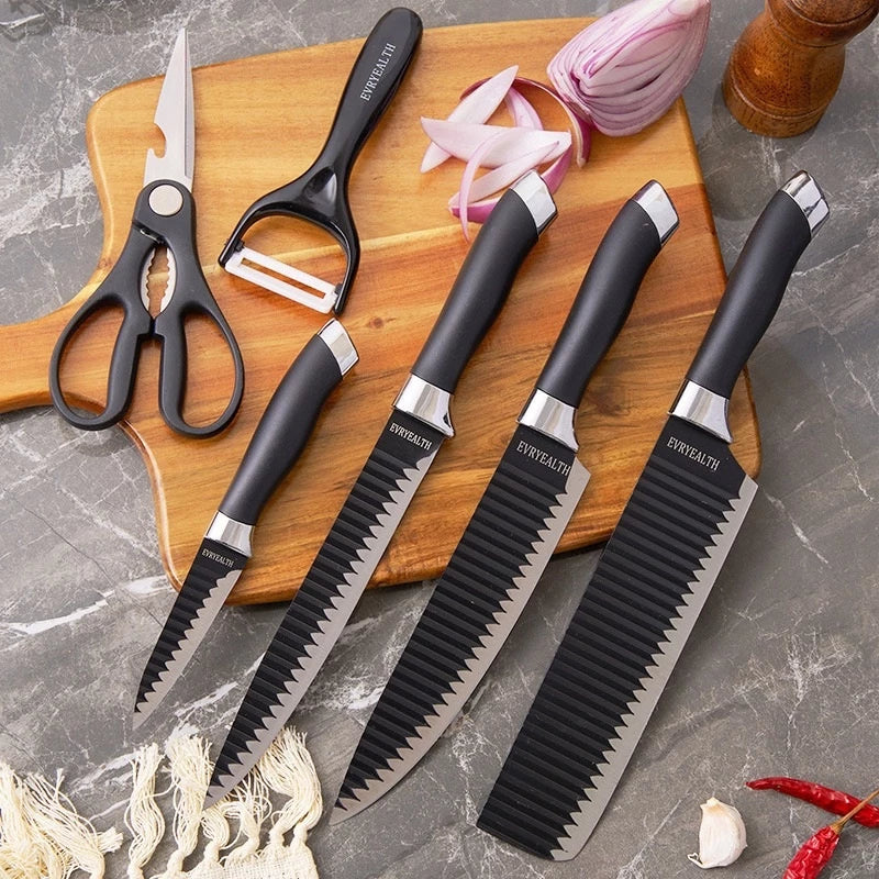 Kit de Facas de Cozinha Profissional INOX