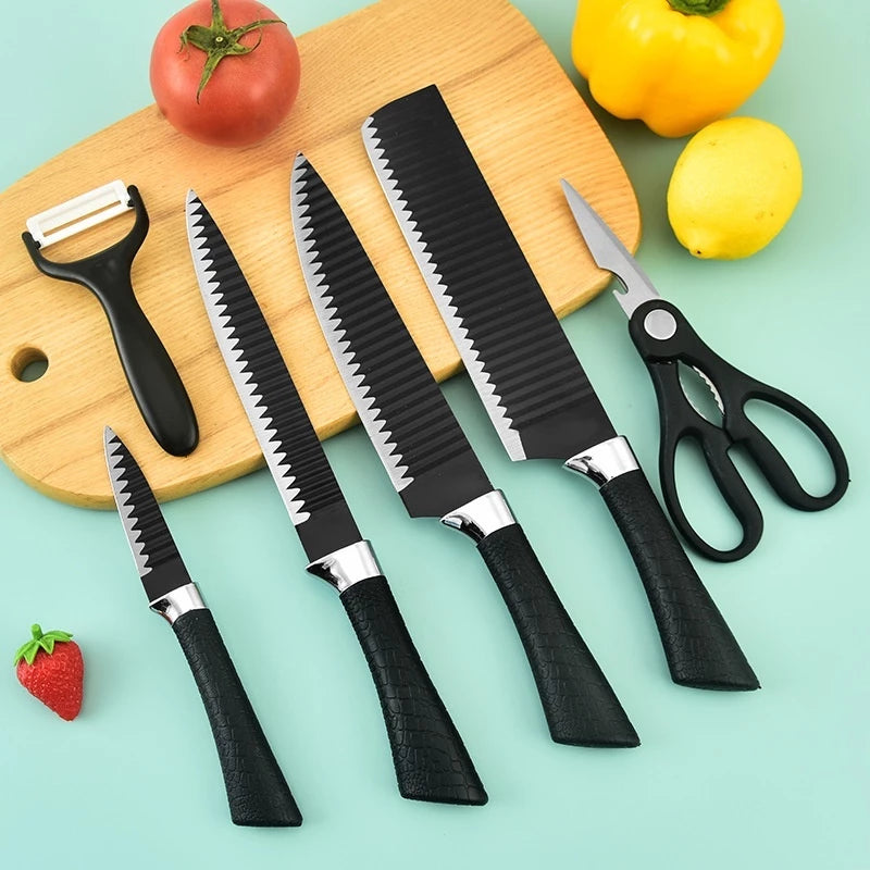 Kit de Facas de Cozinha Profissional INOX